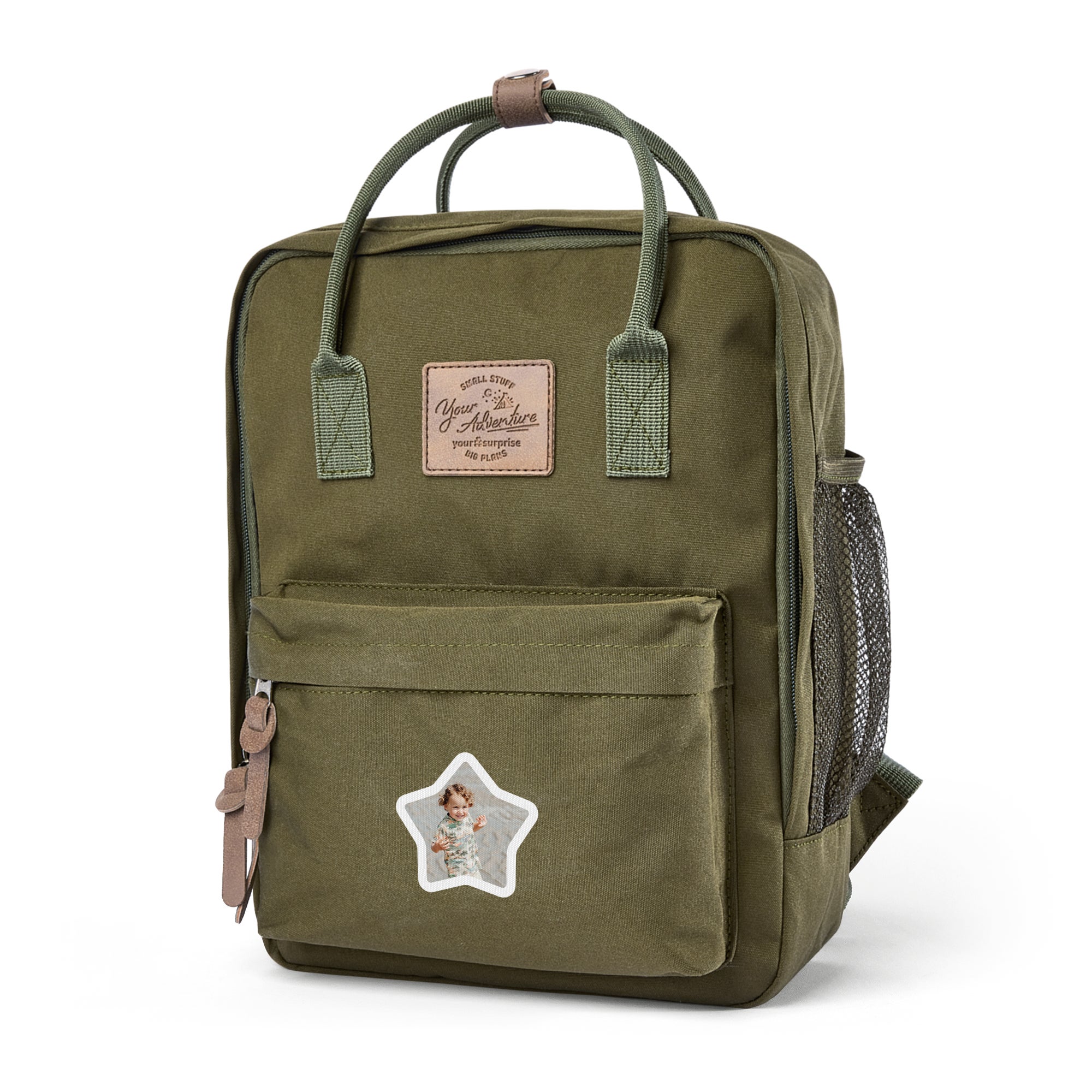 Bild von   kinderrucksack mit namen olijpg | fotogeschenkideende 🎀 Geschenke mit eigenem Foto Motiv o Text