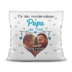 Bild von   kissen fuer die wundervollstenjpg | fotogeschenkideende 🎀 Geschenke mit eigenem Foto Motiv o Text
