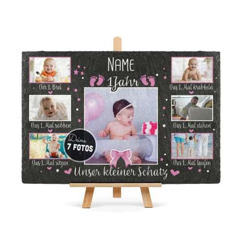 Bild von   schiefertafel mit fotos  gjpg | fotogeschenkideende 🎀 Geschenke mit eigenem Foto Motiv o Text