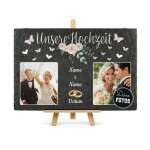 Bild von   schiefersteinplatte mit fotosjpg | fotogeschenkideende 🎀 Geschenke mit eigenem Foto Motiv o Text