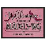 Bild von   fussmatte mit spruch fuer maedjpg | fotogeschenkideende 🎀 Geschenke mit eigenem Foto Motiv o Text