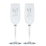 Bild von   sektglas set love mit wunschtejpg | fotogeschenkideende 🎀 Geschenke mit eigenem Foto Motiv o Text