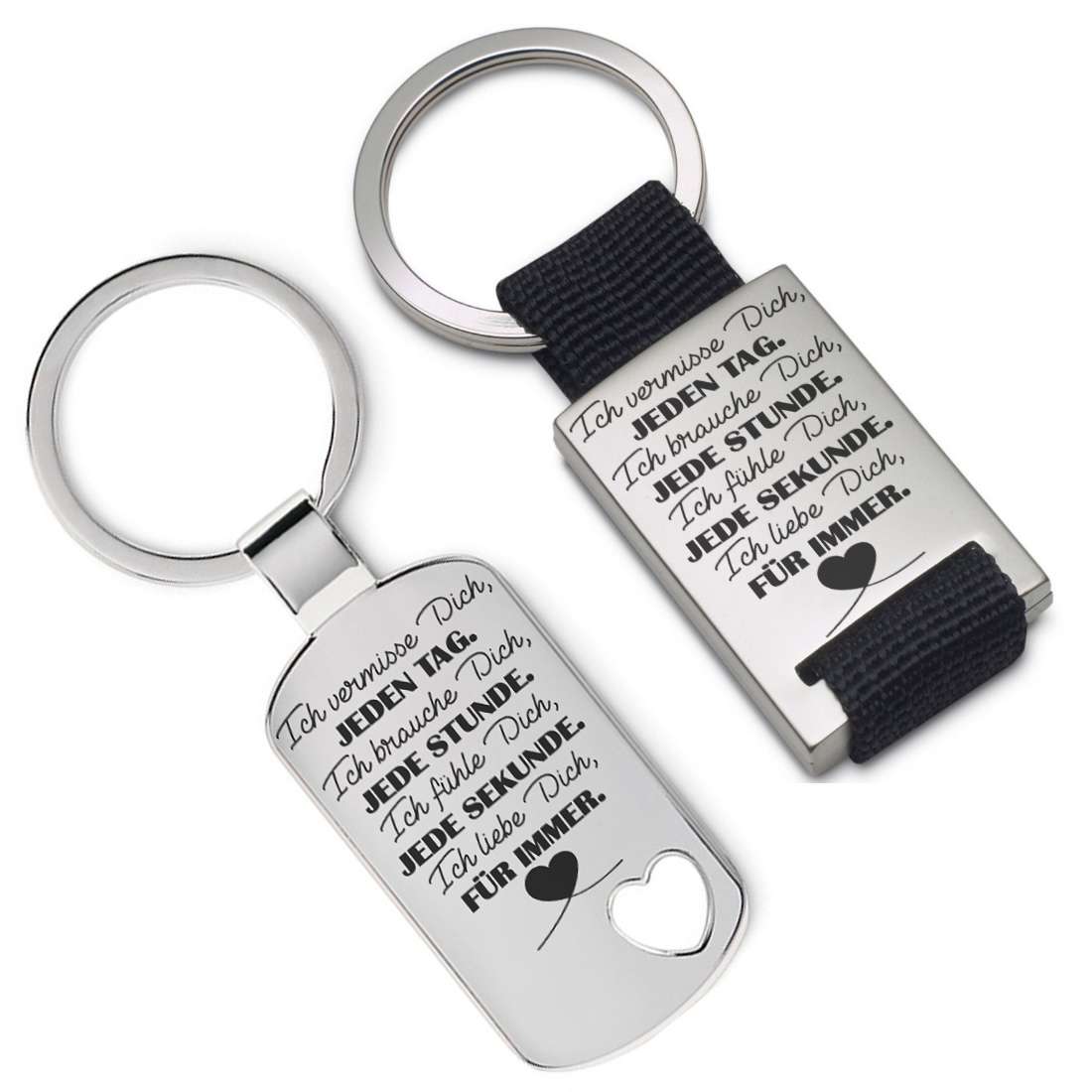 Bild von   metall schluesselanhaenger ijpg | fotogeschenkideende 🎀 Geschenke mit eigenem Foto Motiv o Text