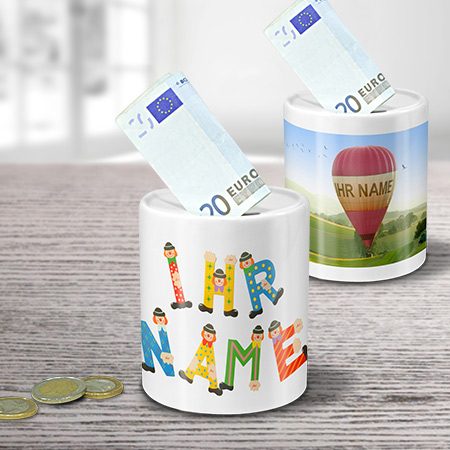 Bild von   spardose mit namenjpg | fotogeschenkideende 🎀 Geschenke mit eigenem Foto Motiv o Text