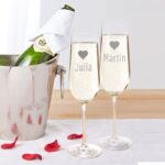 Bild von   sektglas mit gravur herz perjpg | fotogeschenkideende 🎀 Geschenke mit eigenem Foto Motiv o Text