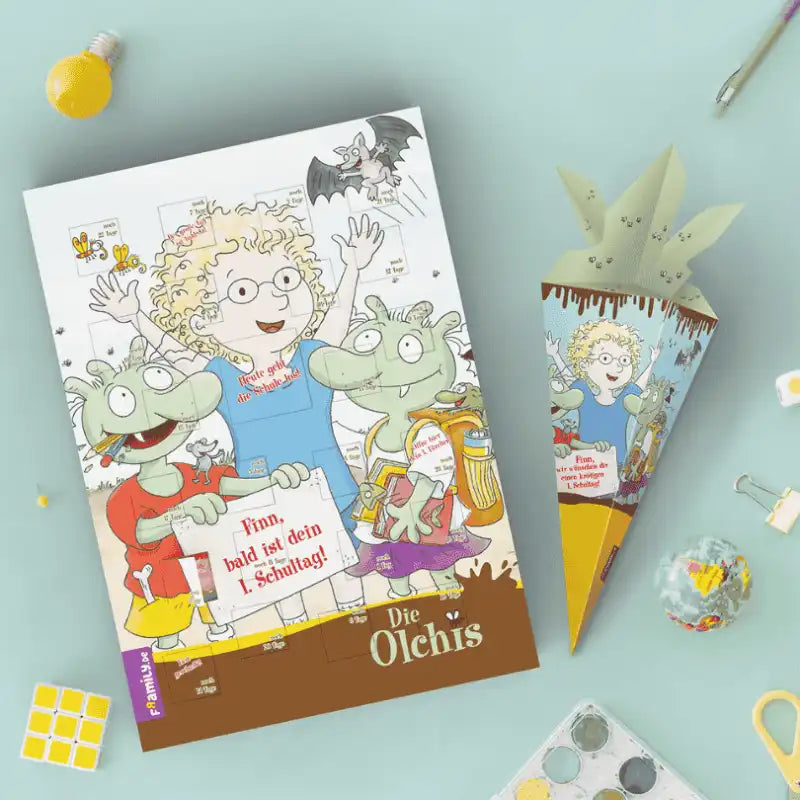 🖼 153608-3-die-olchis-countdown-schulstarjpg | fotogeschenkideen.de 🎀 Geschenke mit eigenem Foto, Motiv o. Text Bild von die olchis countdown schulstarjpg | fotogeschenkideende 🎀 Geschenke mit eigenem Foto Motiv o Text