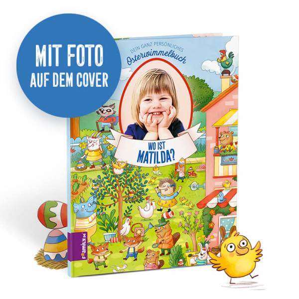 Bild von   dein osterwimmelbuch mit fotojpg | fotogeschenkideende 🎀 Geschenke mit eigenem Foto Motiv o Text