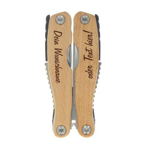 Multi-Tool Wood mit Wunschgravur