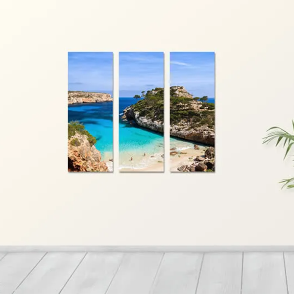 Bild von   fotowand split  felder triptyjpg | fotogeschenkideende 🎀 Geschenke mit eigenem Foto Motiv o Text