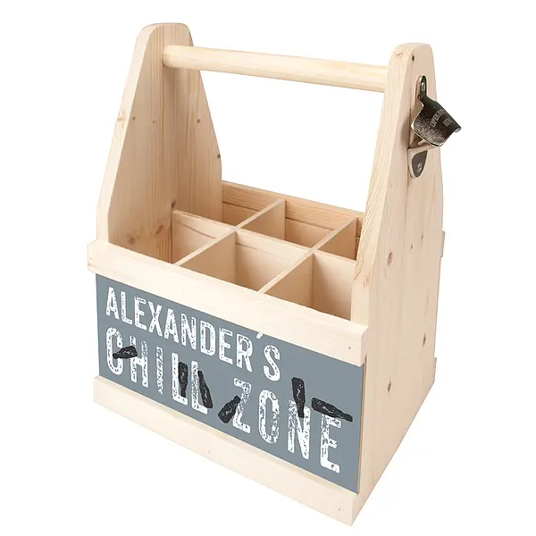 Bild von   beer caddy chill zonejpg | fotogeschenkideende 🎀 Geschenke mit eigenem Foto Motiv o Text