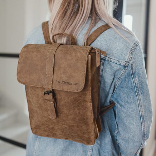 Rucksack mit Name graviert - M