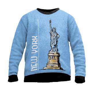 Bild von   pullover freiheit new yorkjpg | fotogeschenkideende 🎀 Geschenke mit eigenem Foto Motiv o Text