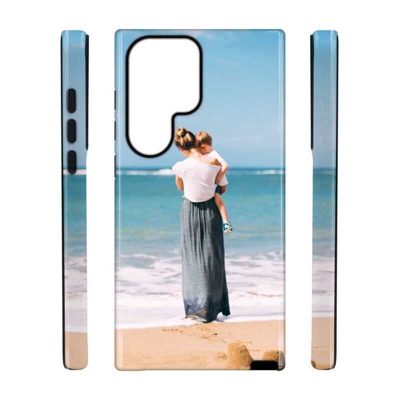 Galaxy S23 Ultra Hülle selbst gestalten mit eigenem Foto - Premium Softcase