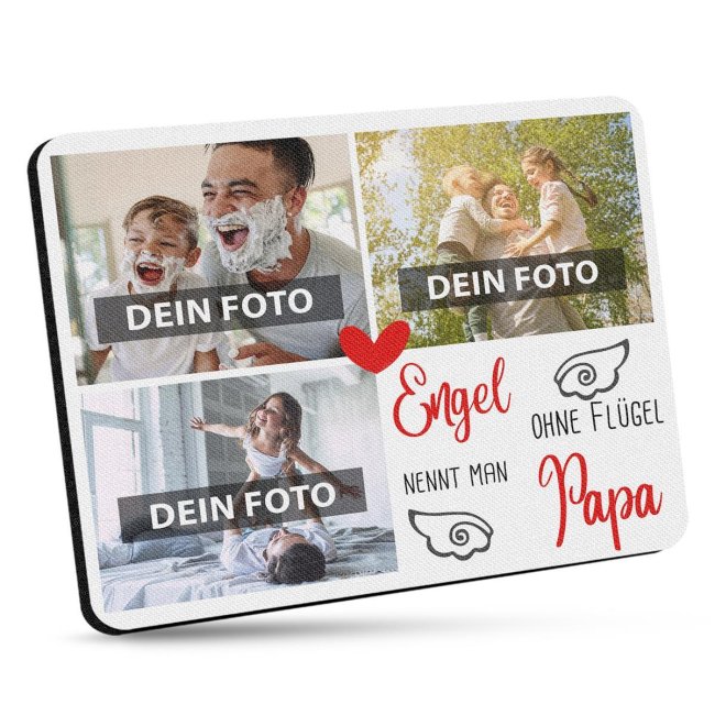 Bild von   mousepad fuer papa mit fotos ujpg | fotogeschenkideende 🎀 Geschenke mit eigenem Foto Motiv o Text