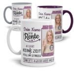 Bild von   tasse fuer rentnerin geht injpg | fotogeschenkideende 🎀 Geschenke mit eigenem Foto Motiv o Text