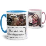 Bild von   tasse mit fotocollage und wunsjpg | fotogeschenkideende 🎀 Geschenke mit eigenem Foto Motiv o Text