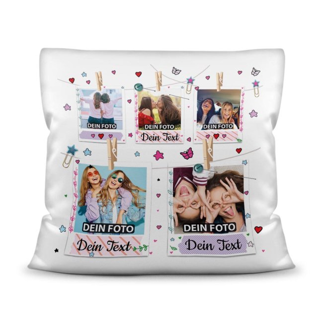 Bild von   kissen polaroid design besjpg | fotogeschenkideende 🎀 Geschenke mit eigenem Foto Motiv o Text