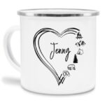 Bild von   emaille tasse camping personaljpg | fotogeschenkideende 🎀 Geschenke mit eigenem Foto Motiv o Text