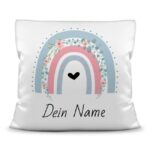 Bild von   namenskissen regenbogen blumjpg | fotogeschenkideende 🎀 Geschenke mit eigenem Foto Motiv o Text