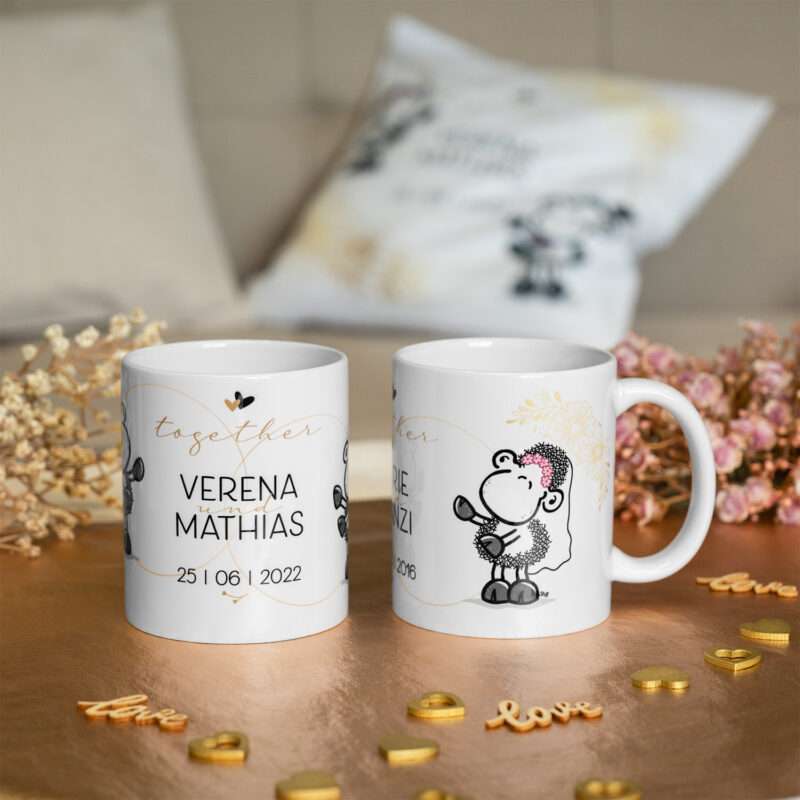 Bild von   tasse hochzeit atogether ajpg | fotogeschenkideende 🎀 Geschenke mit eigenem Foto Motiv o Text