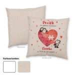 Bild von   kissen fuer paare mit dir bijpg | fotogeschenkideende 🎀 Geschenke mit eigenem Foto Motiv o Text