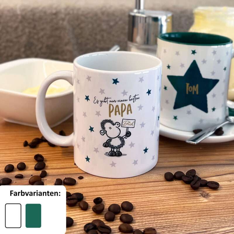 Bild von   tasse es gibt nur einen bestjpg | fotogeschenkideende 🎀 Geschenke mit eigenem Foto Motiv o Text