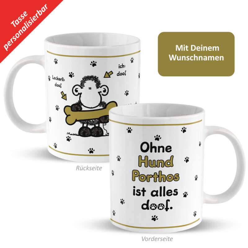 Bild von   tasse ohne hund ist allejpg | fotogeschenkideende 🎀 Geschenke mit eigenem Foto Motiv o Text