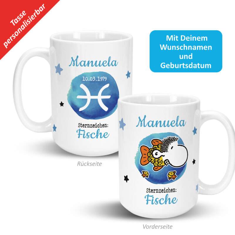 Bild von   xl tasse mit sternzeichen fijpg | fotogeschenkideende 🎀 Geschenke mit eigenem Foto Motiv o Text