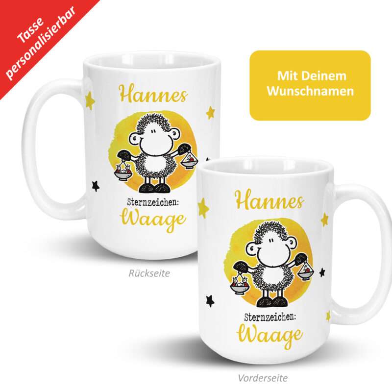 Bild von   xl tasse mit sternzeichen wajpg | fotogeschenkideende 🎀 Geschenke mit eigenem Foto Motiv o Text