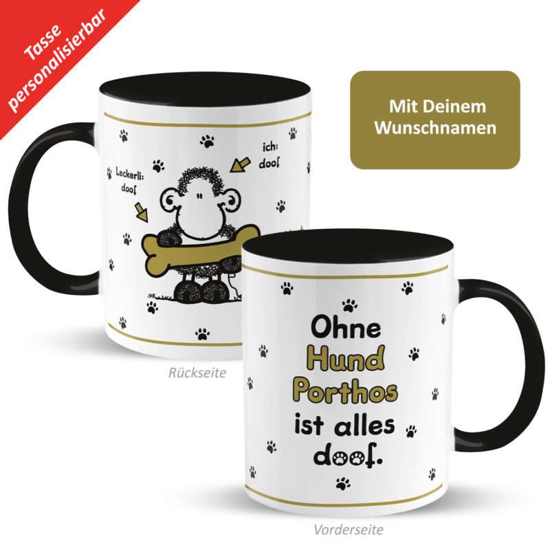 Bild von   tasse ohne hund ist allejpg | fotogeschenkideende 🎀 Geschenke mit eigenem Foto Motiv o Text