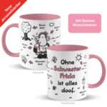 Bild von   tasse ohne schwester istjpg | fotogeschenkideende 🎀 Geschenke mit eigenem Foto Motiv o Text