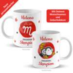 Bild von   tasse mit sternzeichen skorpjpg | fotogeschenkideende 🎀 Geschenke mit eigenem Foto Motiv o Text