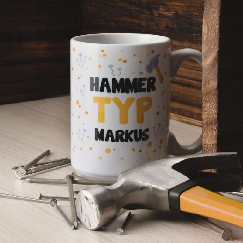 Bild von   xl tasse hammer typ mijpg | fotogeschenkideende 🎀 Geschenke mit eigenem Foto Motiv o Text