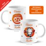 Bild von   tasse mit sternzeichen krebsjpg | fotogeschenkideende 🎀 Geschenke mit eigenem Foto Motiv o Text