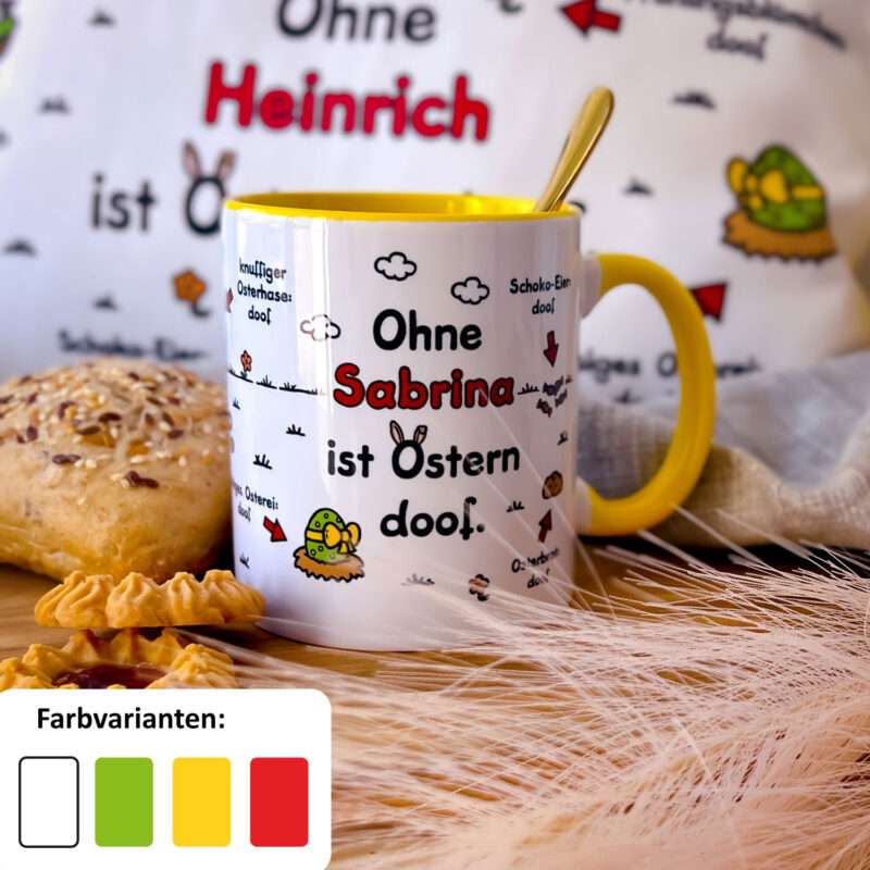 Bild von   tasse fuer ostern ohne ijpg | fotogeschenkideende 🎀 Geschenke mit eigenem Foto Motiv o Text