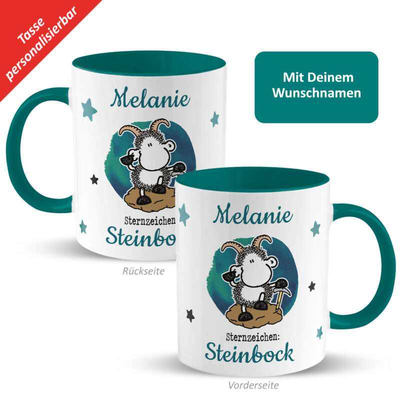 Bild von   tasse mit sternzeichen steinjpg | fotogeschenkideende 🎀 Geschenke mit eigenem Foto Motiv o Text