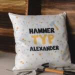 Bild von   kissen hammer typ mitjpg | fotogeschenkideende 🎀 Geschenke mit eigenem Foto Motiv o Text
