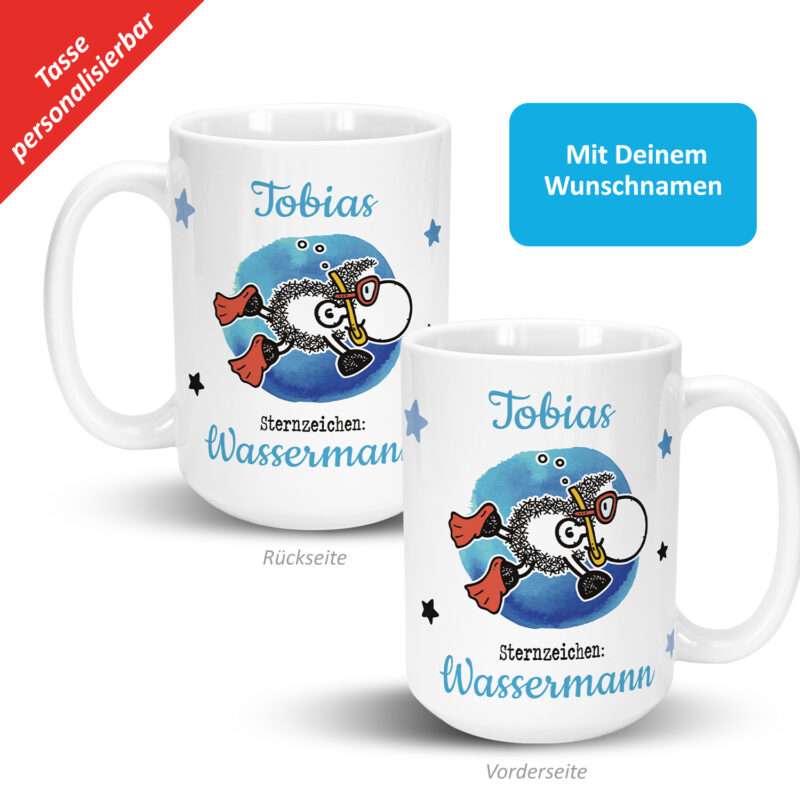 Bild von   xl tasse mit sternzeichen wajpg | fotogeschenkideende 🎀 Geschenke mit eigenem Foto Motiv o Text