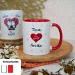 Bild von   tasse fuer paare ich deinsjpg | fotogeschenkideende 🎀 Geschenke mit eigenem Foto Motiv o Text