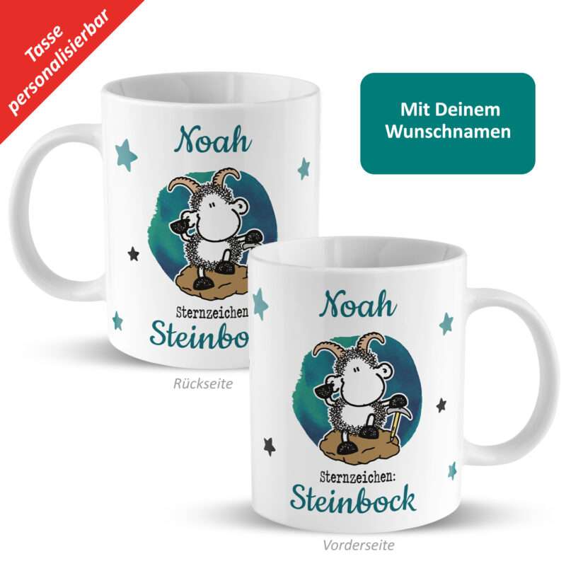 Bild von   tasse mit sternzeichen steinjpg | fotogeschenkideende 🎀 Geschenke mit eigenem Foto Motiv o Text