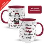 Bild von   tasse ohne oma ist allesjpg | fotogeschenkideende 🎀 Geschenke mit eigenem Foto Motiv o Text