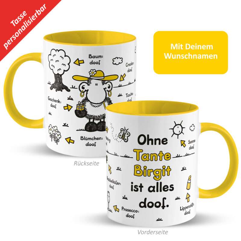 Bild von   tasse ohne tante ist alljpg | fotogeschenkideende 🎀 Geschenke mit eigenem Foto Motiv o Text