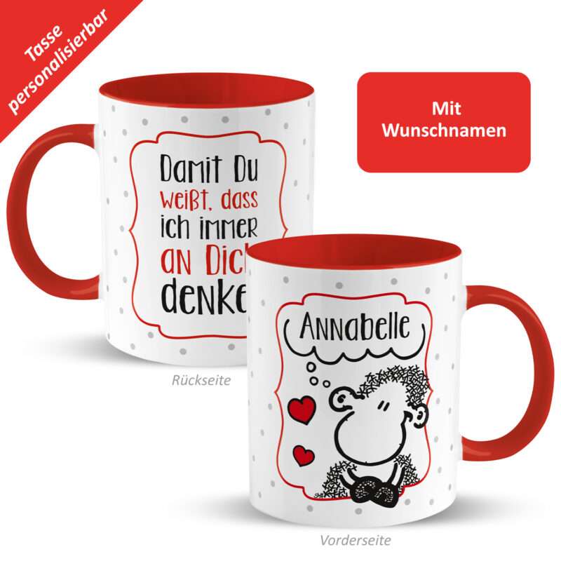 Bild von   tasse fuer verliebte damit djpg | fotogeschenkideende 🎀 Geschenke mit eigenem Foto Motiv o Text