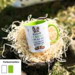 Bild von   tasse fuer ostern weissjpg | fotogeschenkideende 🎀 Geschenke mit eigenem Foto Motiv o Text