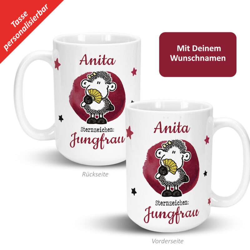 Bild von   xl tasse mit sternzeichen jujpg | fotogeschenkideende 🎀 Geschenke mit eigenem Foto Motiv o Text