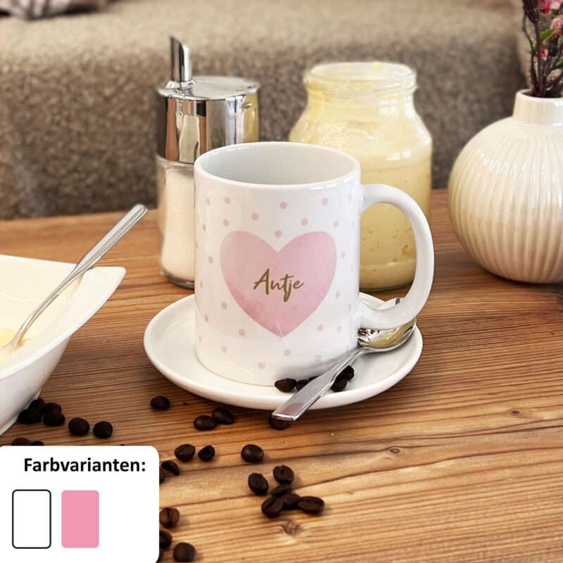 Tasse »Allerbeste Mama auf der Welt! ...« mit Wunschnamen, personalisiert