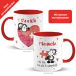 Bild von   tasse fuer verliebte mit dirjpg | fotogeschenkideende 🎀 Geschenke mit eigenem Foto Motiv o Text