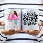 Bild von   schwestern pink personalisiejpg | fotogeschenkideende 🎀 Geschenke mit eigenem Foto Motiv o Text