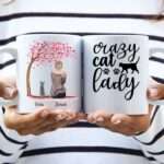 Bild von   frau mit katzen personalisiejpg | fotogeschenkideende 🎀 Geschenke mit eigenem Foto Motiv o Text