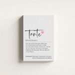 Bild von   tante definition personalisijpg | fotogeschenkideende 🎀 Geschenke mit eigenem Foto Motiv o Text